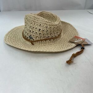 Pistil Kenzie Straw Hat Beach Outdoor Hat Women’s One Size $54 NWT